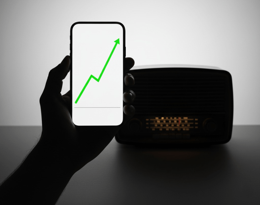 Streaming audio rośnie w siłę!